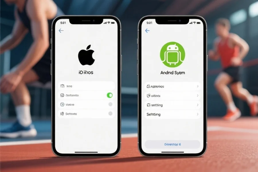 iOS与安卓设备设置界面对比图